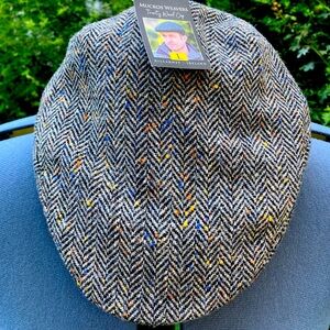 Micros Weavers 100% wool Newsboy Cap size L